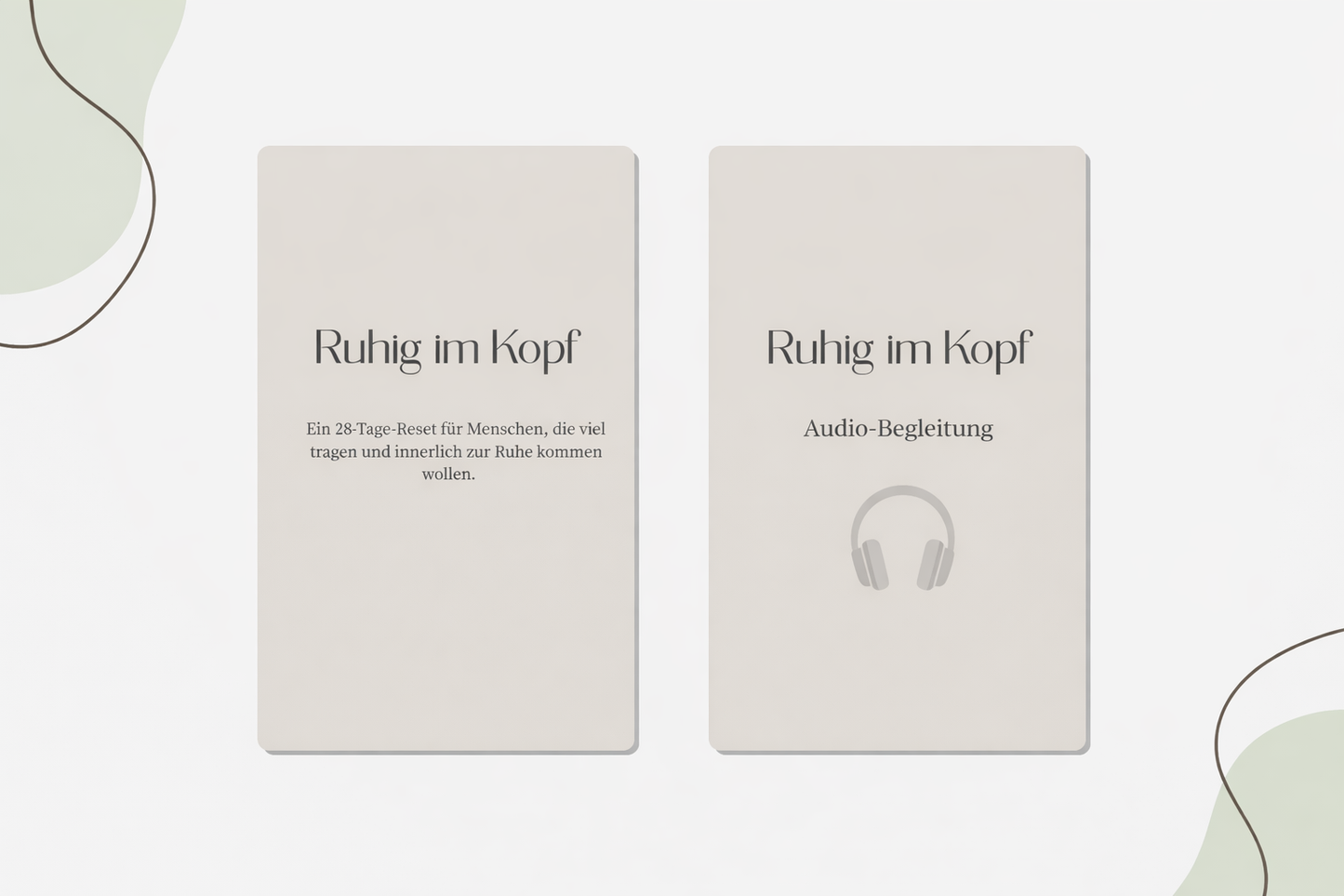 Ruhig im Kopf – 28 Tage innere Ordnung