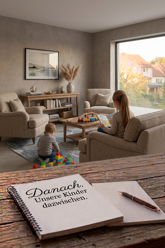 Danach. Unsere Kinder dazwischen.