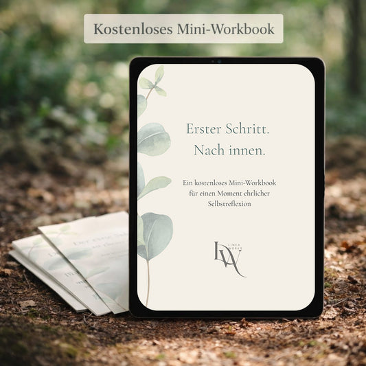 Erster Schritt. Nach innen.