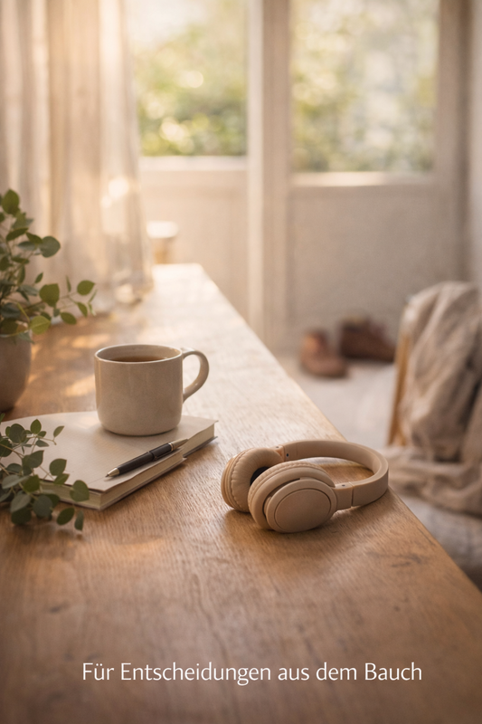 Vor Entscheidungen - Ein gesprochener Raum für Vertrauen statt Grübeln